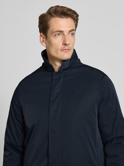 Profuomo Regenjack met blinde ritssluiting Marineblauw - 3
