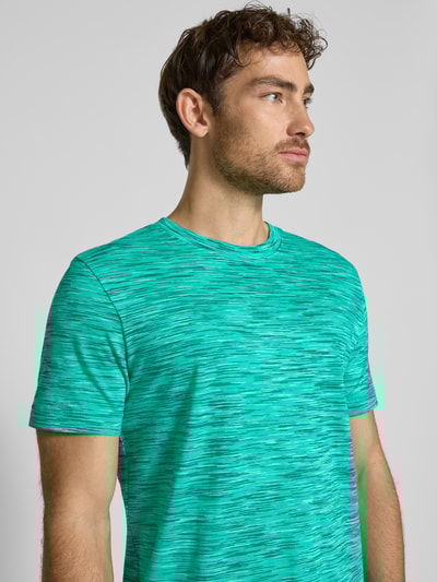 Tom Tailor Regular Fit T-Shirt aus reiner Baumwolle Gruen 3