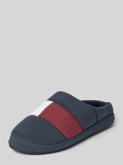 Tommy Hilfiger Slipper mit Color Blocking Design Marine 1