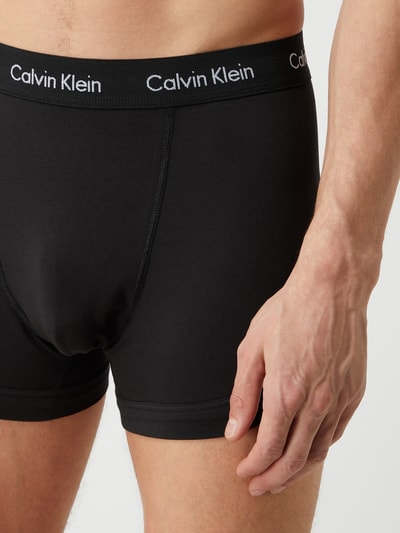 Calvin Klein Underwear Trunks mit Logo-Bund im 3er-Pack Weiss 7