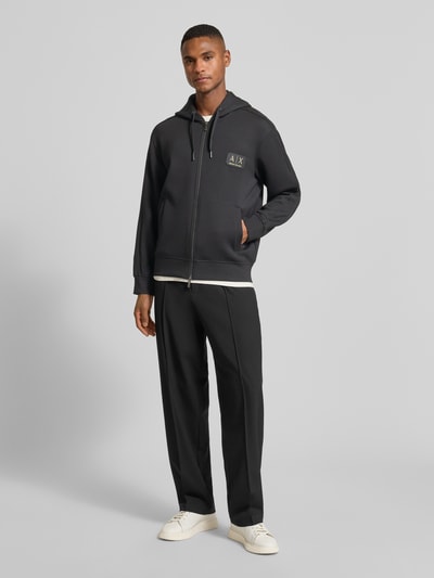 ARMANI EXCHANGE Sweatjack met tweewegsritssluiting Zwart - 1