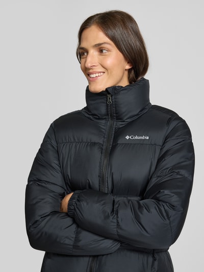 COLUMBIA Kurtka pikowana ze stójką i zamkiem błyskawicznym model ‘Puffect™’ Czarny 3