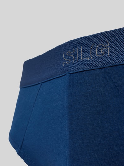 SLG Slip mit Label-Bund Modell 'Base Brief' im 2er-Pack Anthrazit 2