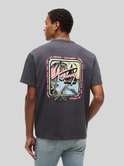 Tommy Jeans Relaxed Fit T-Shirt aus reiner Baumwolle Black 5