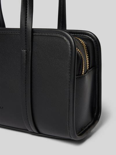 Seidenfelt Torebka z zawieszką z logo model ‘Nelma’ Czarny 3