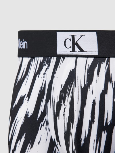 Calvin Klein Underwear Trunks mit elastischem Logo-Bund Black 2