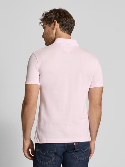 Tommy Hilfiger Slim Fit Poloshirt aus Baumwoll-Elasthan-Mix Rosa 5