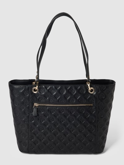 Guess Tote Bag mit Allover-Logo Modell 'NOELLE' Black 5