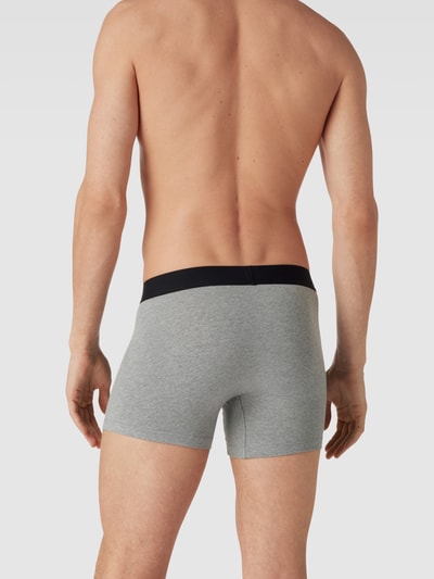 Levi's® Boxershort met labeldetail, model 'SOLID BASIC' Middengrijs - 4