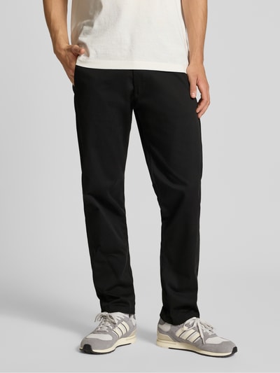 Jack & Jones Relaxed fit chino met achterzakken, model 'KANE' Zwart - 4