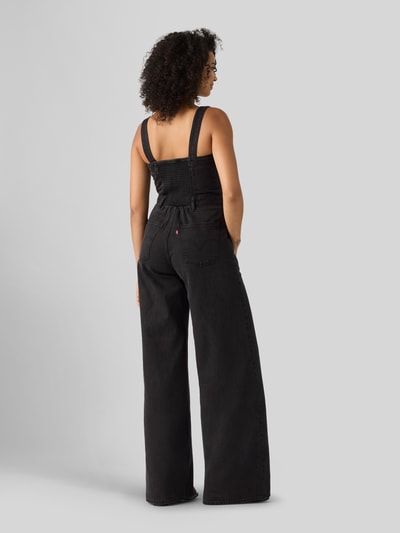Levi's® Regular fit jumpsuit van puur katoen model 'AUDRA SEAMED JUMPSUIT' Zwart - 5