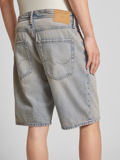 Jack & Jones Baggy fit korte jeans in 5-pocketmodel, model 'ALEX' Lichtblauw - 3