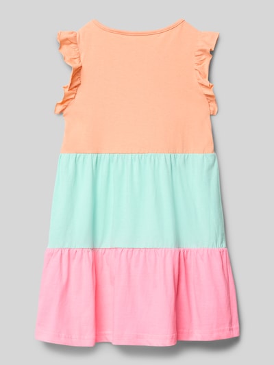 Blue Seven Kleid mit Motiv-Print Apricot 3