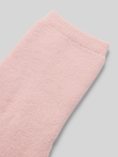 camano Regular Fit Socken aus Woll-Mix mit Viskose-Anteil Modell 'Cosy' Rose 2