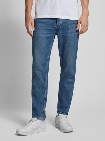 Hugo Blue Jeans met steekzakken, model 'Brody' Jeansblauw - 4