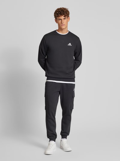 ADIDAS SPORTSWEAR Bluza z detalem z logo Czarny 1