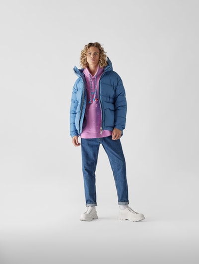 Khrisjoy Daunenjacke mit Kapuze Jeansblau 1