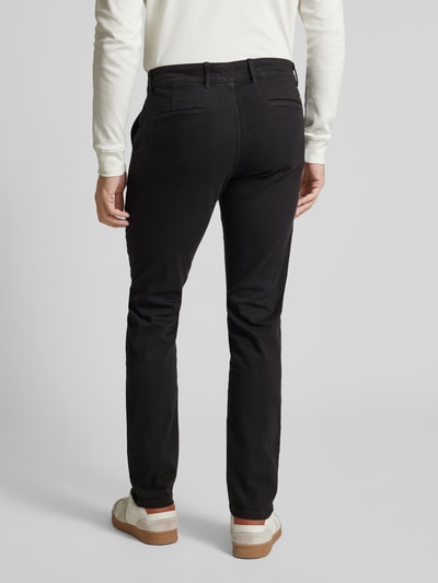 BOSS Orange Slim Fit Chino mit Gürtelschlaufen Black 5