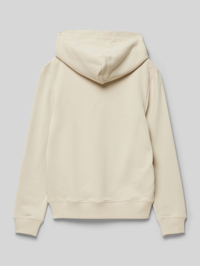 Calvin Klein Jeans Hoodie mit Label-Print Beige 3