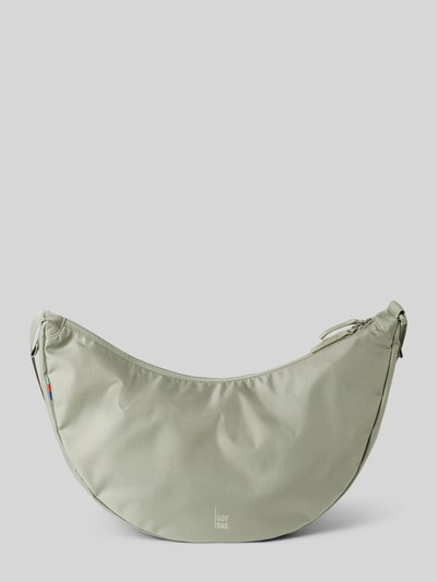 Gotbag Schoudertas met labelprint, model 'MOON' Kaki - 2