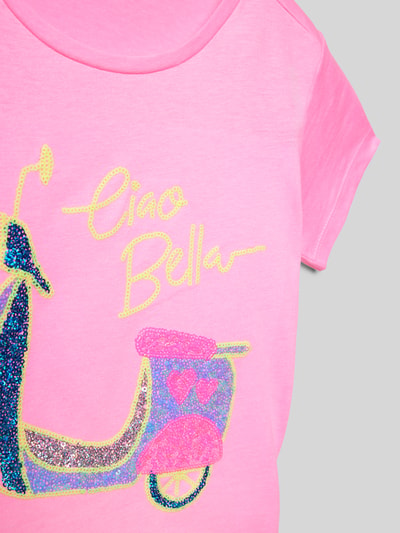 BILLIEBLUSH T-shirt met motiefprint Roze - 2