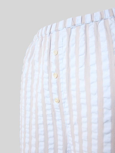 CCDK Copenhagen Spodnie od piżamy z elastycznym pasem model ‘Mila’ Jasnoniebieski 2