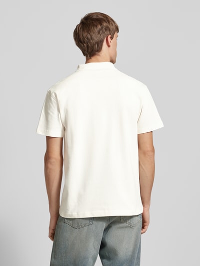 Calvin Klein Jeans Poloshirt mit Label-Patch Offwhite 5