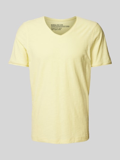 MCNEAL T-shirt met V-hals Lichtgeel - 2