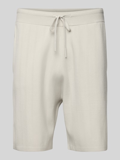 CK Calvin Klein Regular Fit Shorts mit Strukturmuster Sand 2