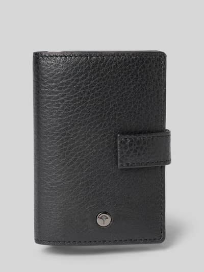 JOOP! Collection Pasjeshouder in leerlook, model 'CARDONA' Zwart - 1