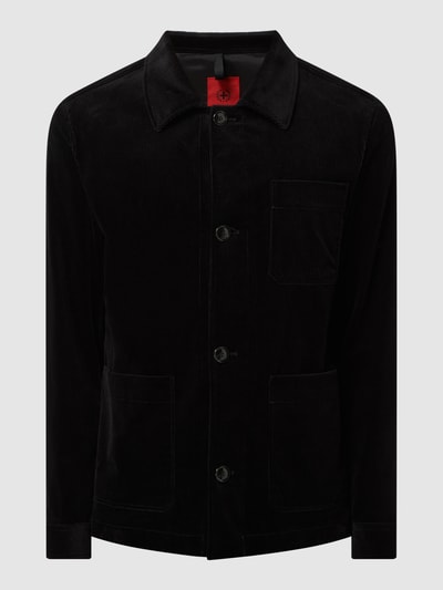Strellson Hemdjacke aus Cord Modell 'Dean' Black 2