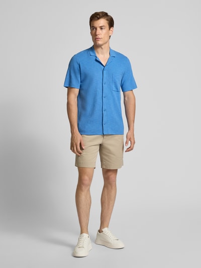 Samsøe Samsøe Regular Fit Freizeithemd mit Brusttasche Modell 'LARRY' Hellblau 1