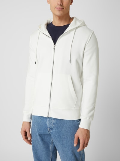 Jack & Jones Sweatjacke mit Kapuze Modell 'JESTAR' Weiss 4