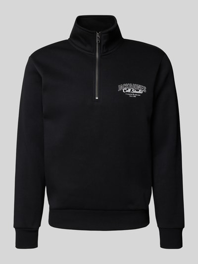 Jack & Jones Bluza ze stójką model ‘AKOTO’ Czarny 2