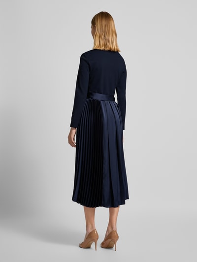 Weekend Max Mara Midikleid mit Rundhalsausschnitt Modell 'SHEREE' Marine 5