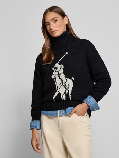 Polo Ralph Lauren Golf z wełny z motywem BLACK 3