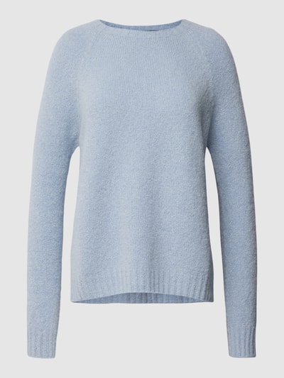 Weekend Max Mara Strickpullover in melierter Optik Modell 'GHIACCI' Hellblau 2