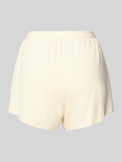 Calvin Klein Underwear Relaxed Fit Pyjama-Shorts mit elastischem Bund Beige 3