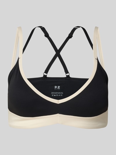 P.E Nation Biustonosz sportowy na cienkich ramiączkach model ‘PARAMOUNT’ Czarny 2
