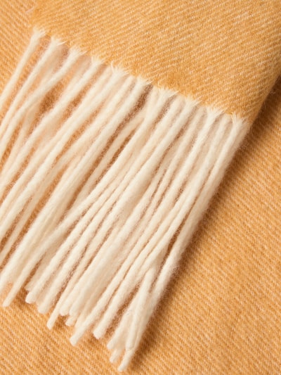 Ascot Schal aus Woll-Kaschmir-Mix DUNKEL GELB 2