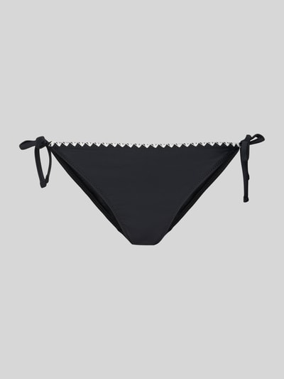 Jake*s Casual Figi bikini z ozdobnym szwem Czarny 1
