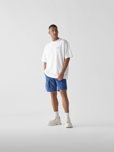 VETEMENTS Oversized T-Shirt mit Brand-Print Weiss 1