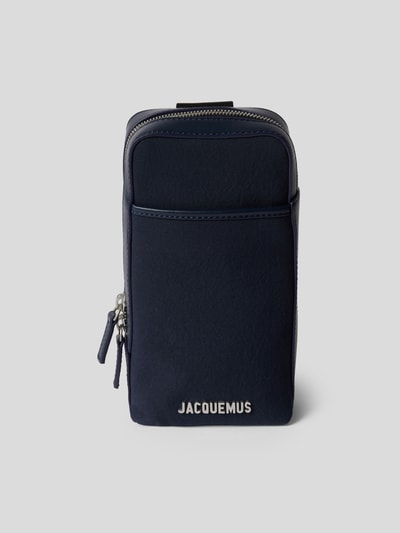 Jacquemus Bauchtasche mit Label-Applikation Dunkelblau 4