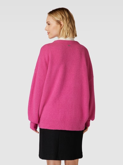 BOSS Strickpullover mit V-Ausschnitt Modell 
