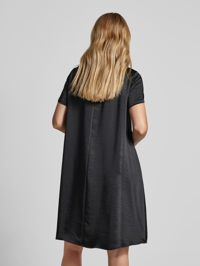 ROBE LÉGÈRE Knielanges Kleid mit Rundhalsausschnitt Black 5