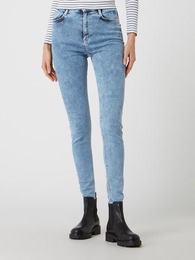 No.1 Jeansy o kroju Skinny Fit z dodatkiem streczu  Jasnoniebieski 4