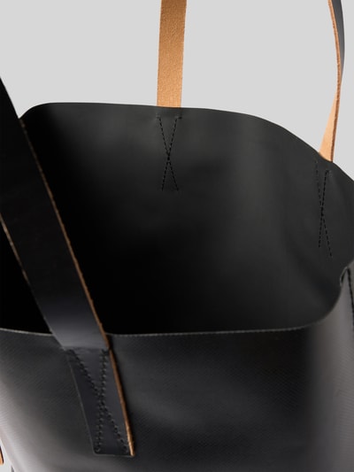 Marni Tote Bag mit Label-Print Black 5