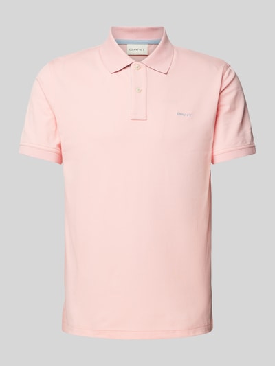Gant Regular Fit Poloshirt mit Label-Stitching Pink 2