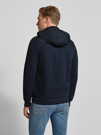 Tommy Hilfiger Regular Fit Steppjacke mit abnehmbaren Kapuze Marine 5