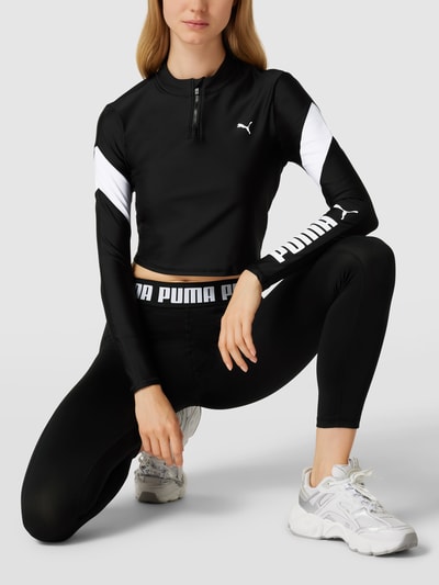 PUMA PERFORMANCE High Waist Leggings mit Logo-Details Modell 'Train' Black 1